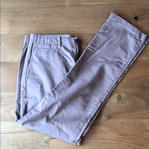 Tan GAP straight pants